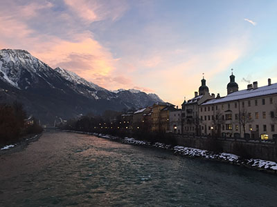 Innsbruck während der ART Innsbruck im Januar 2016