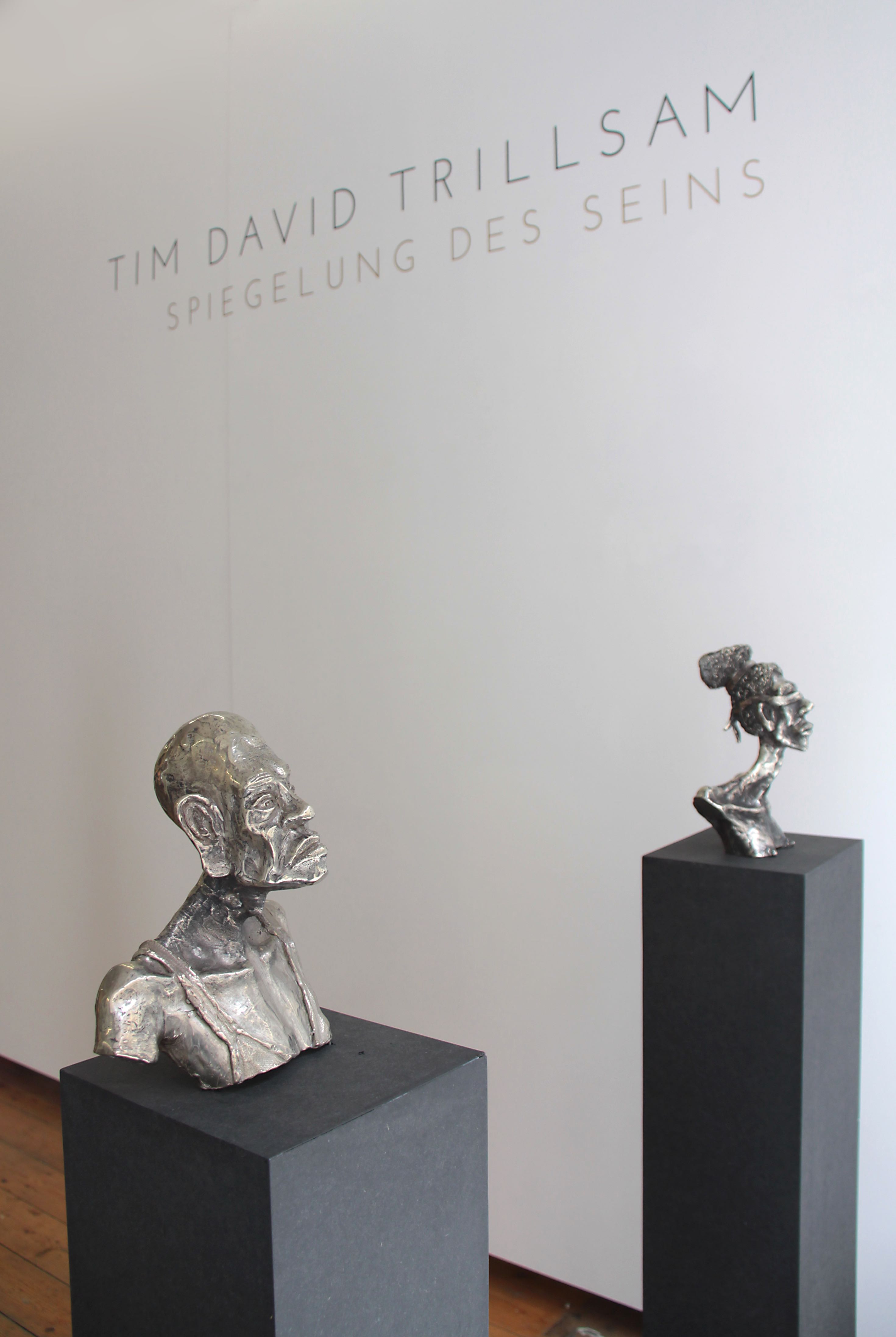 Die Spiegelung des Seins II, bis 26. April 2015 bei MuniqueART, Skulpturen von Tim David Trillsam